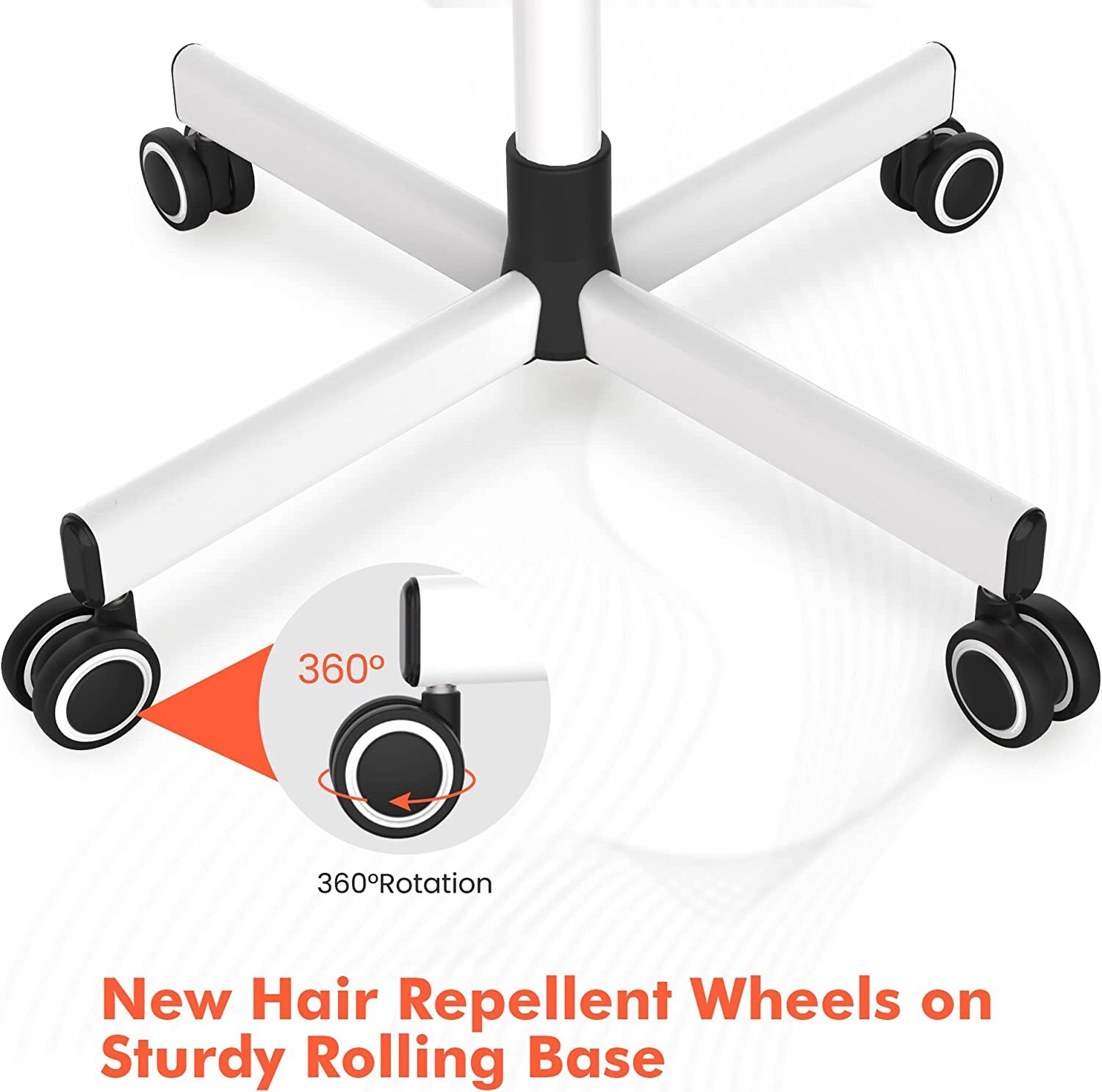 TASALON Facial Steamer on Wheels. Face Steamer kit for Home, Spa, Beauty Clinic.
