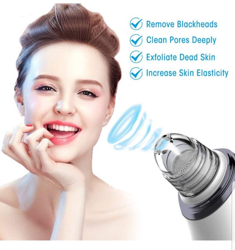 Blackhead Remover Pore Vacuum Cleaner Electric Pore Cleaner Removal Blackhead…