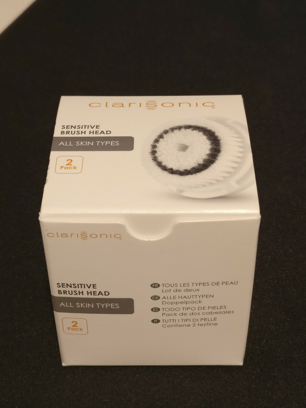 FAN FAVE – Clarisonic Sensitive Brush Head – Twin Pack