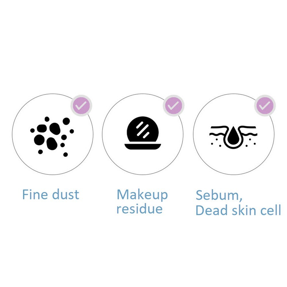 gpskin Pore Clean Vibration Cleanser Deep Cleansing Remove Wastes Apricot color