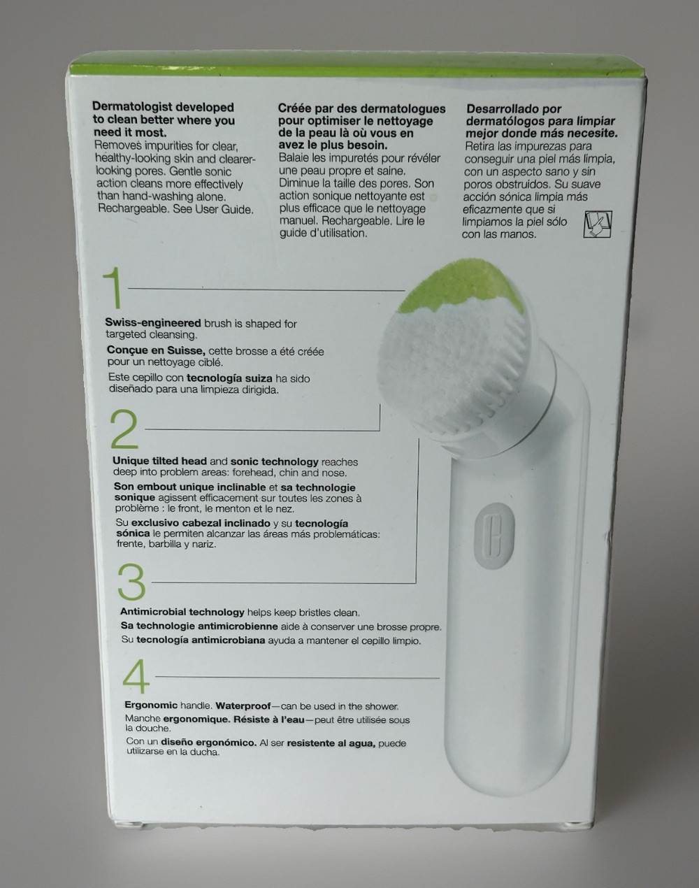 Clinique Sonic System Facial Purifying Cleansing Brush Rechargeable New