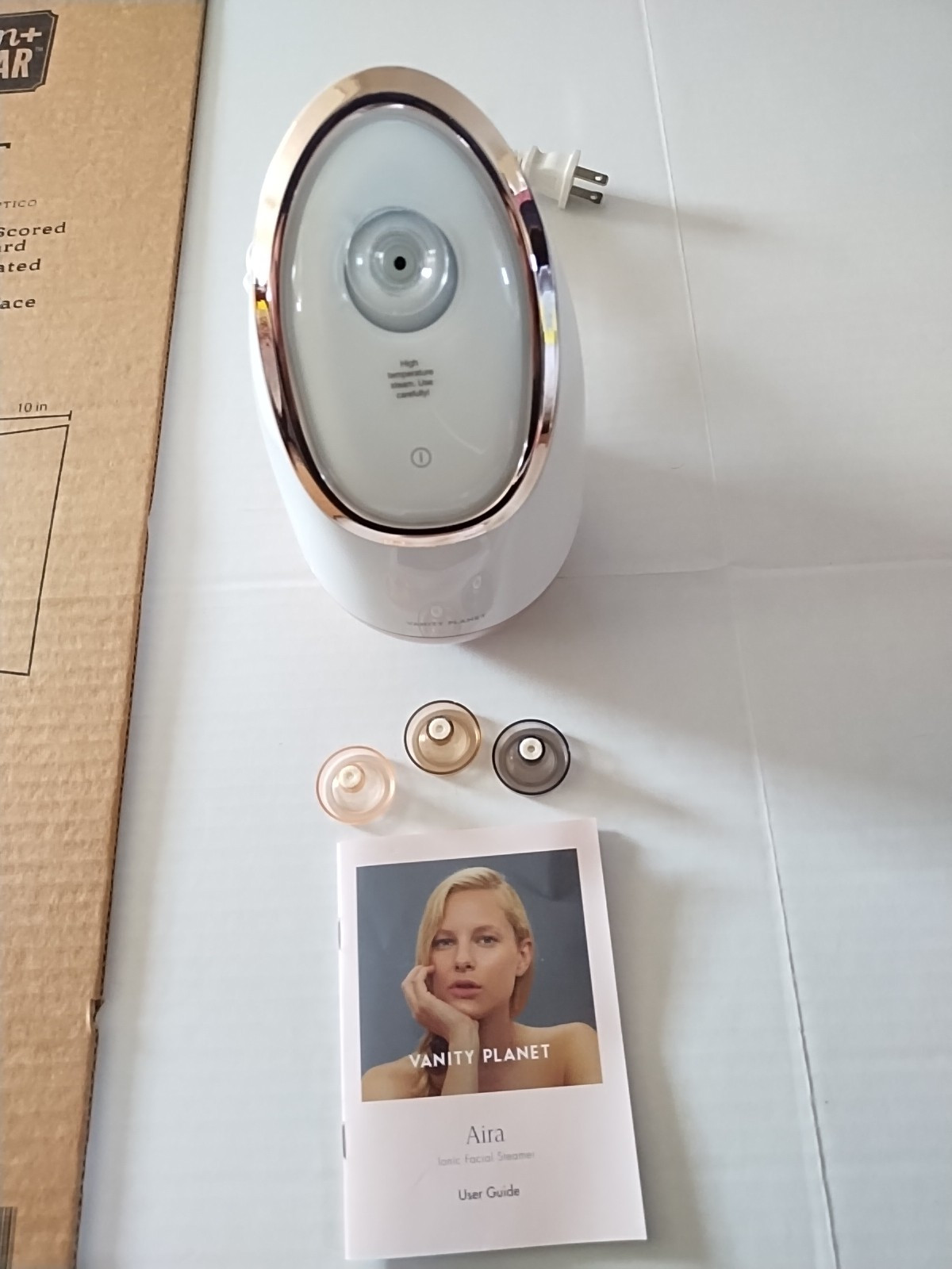 Vanity Planet Aira Ionic Facial Steamer Pore Cleaner That Detoxifies (Open Box)