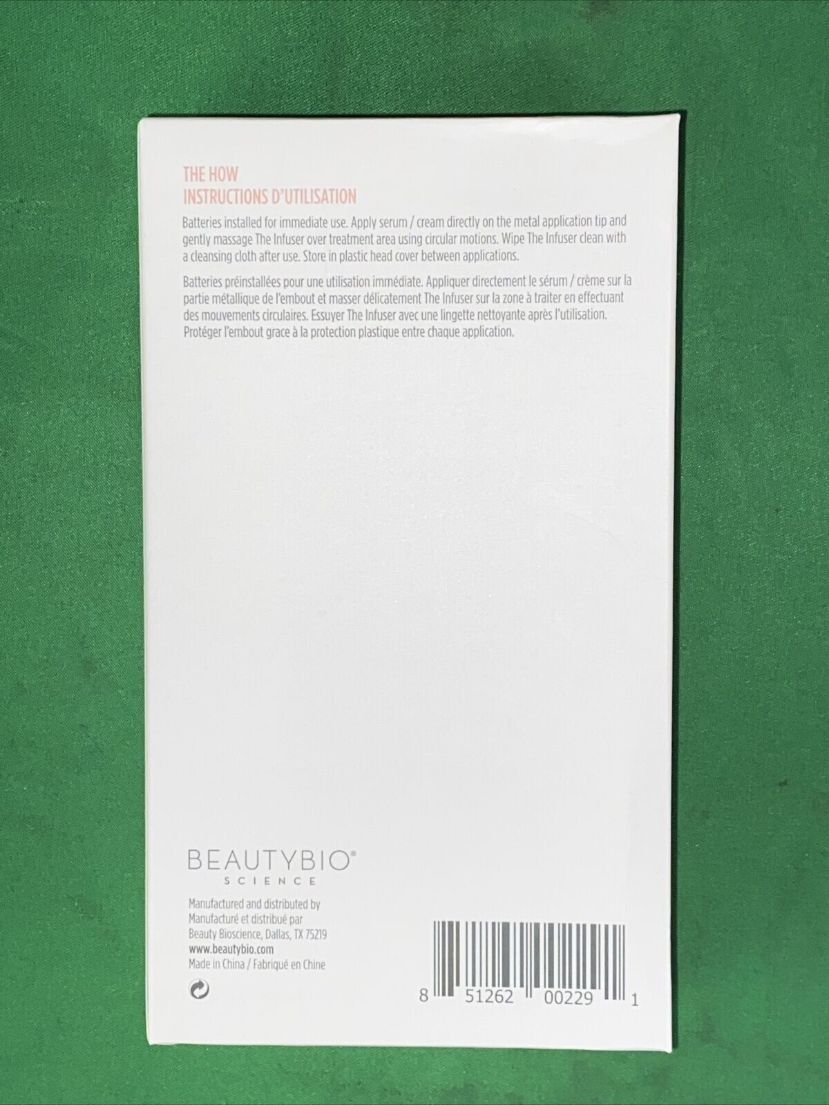 BeautyBio The Infuser Skincare Boosting Applicator Rose Gold De-Puffing