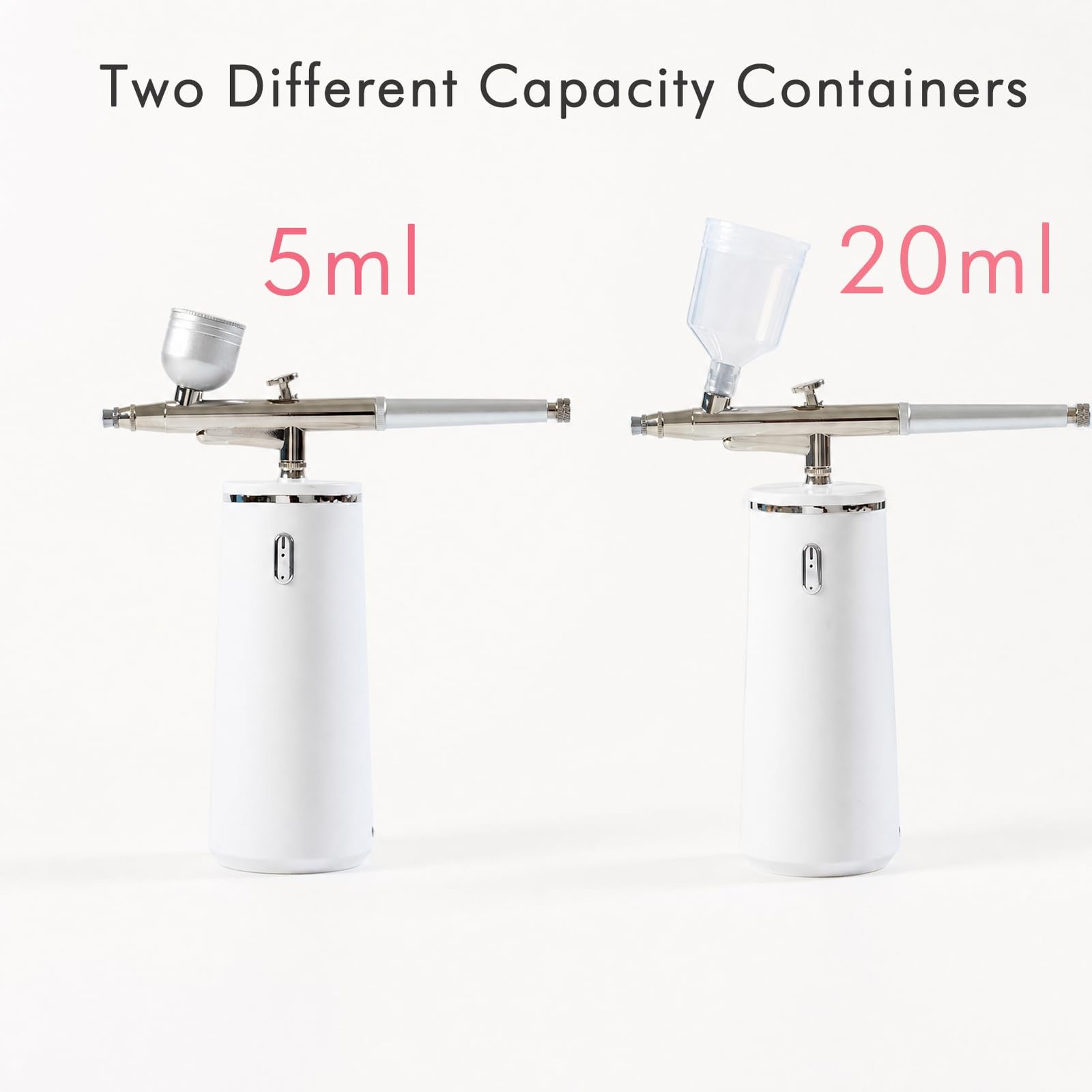 Microtree Nano Facial Steamer – Rechargeable & Portable High White, White