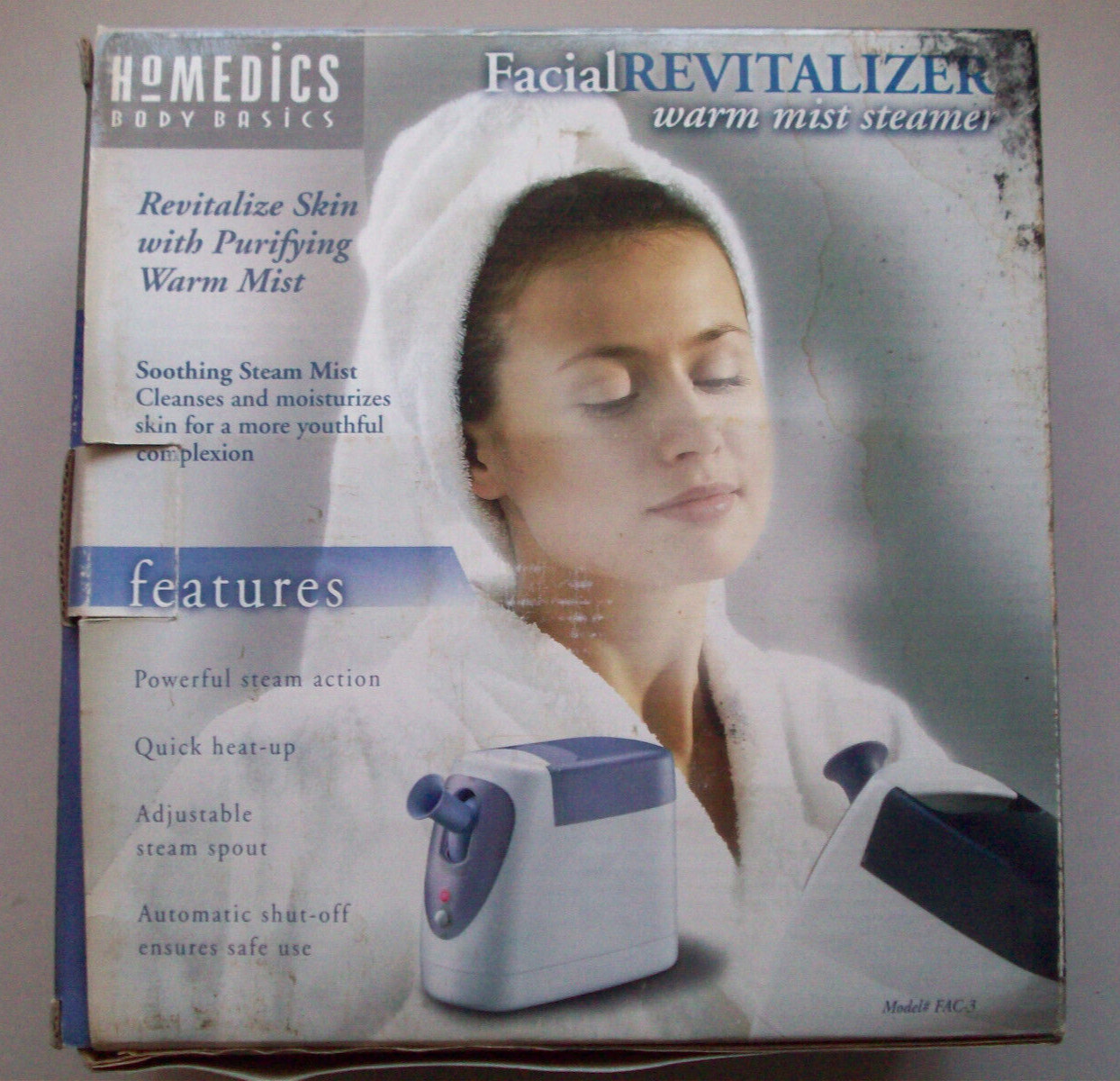HoMedics Facial Revitalizer Model FAC-3