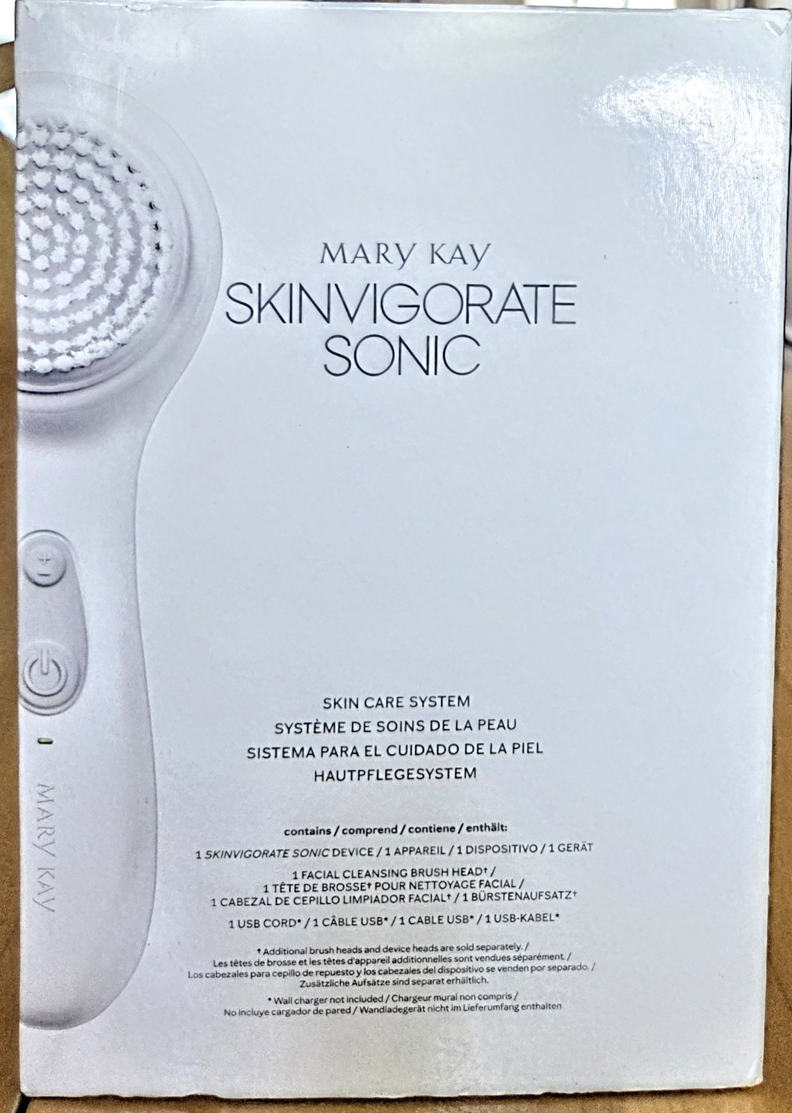 Mary Kay Skinvigorate Sonic Skin Care Brush System New in Ripped Box