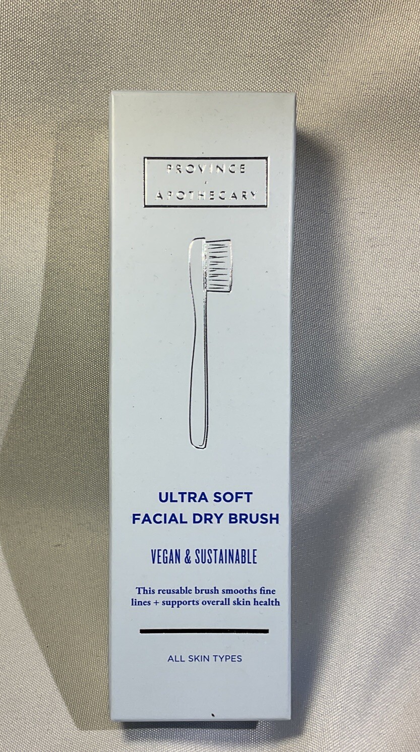 Vegan Province Apothecary Ultra Soft Facial Dry Brush New in Box Sealed