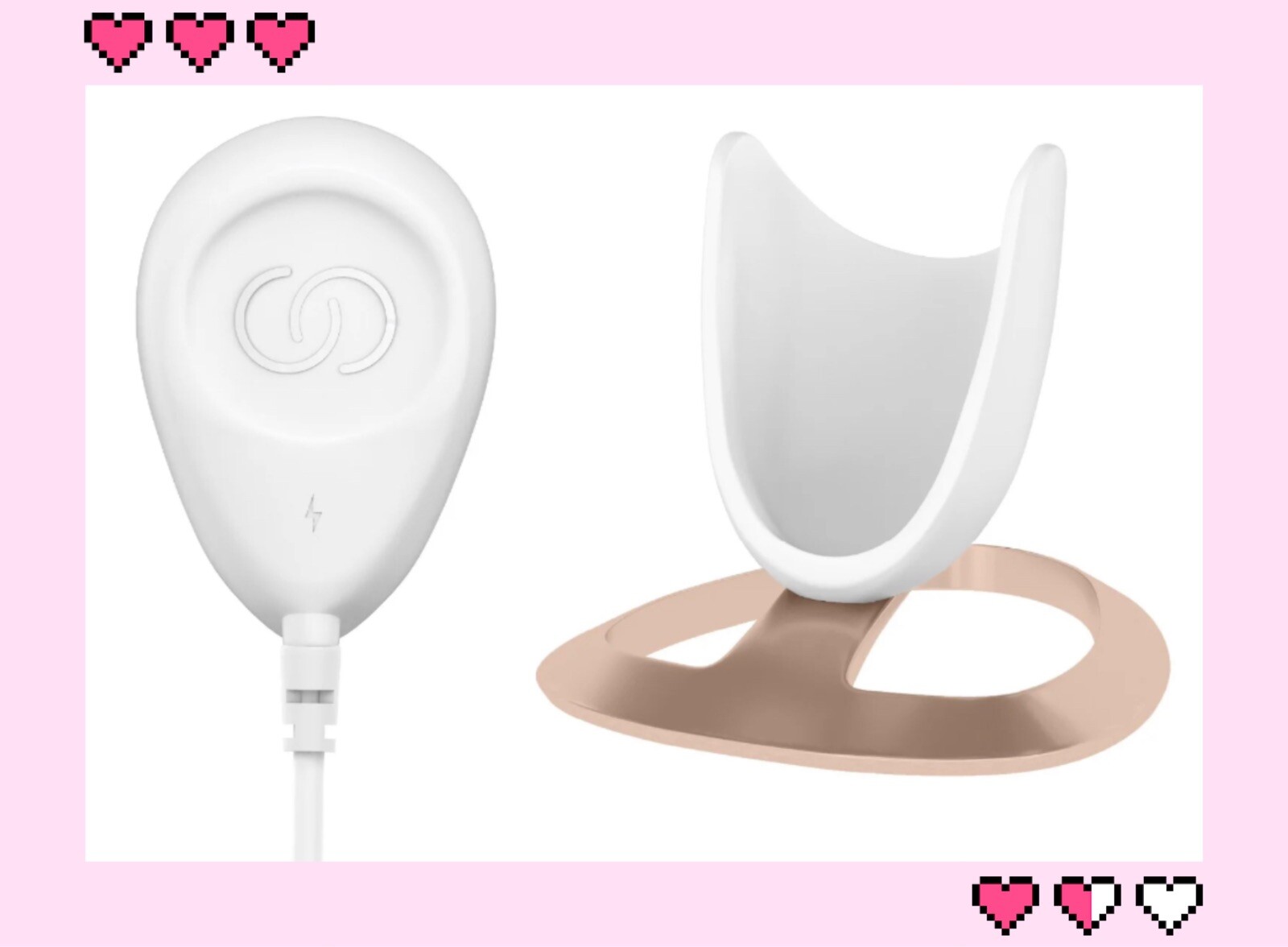 Nuskin ageLOC LumiSpa iO Charger & Rose Gold Stand💕Brand New💕