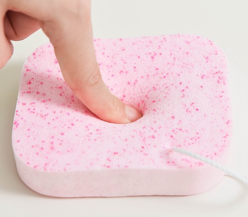 Cosmetic Facial Spa Sponges Makeup Remove Exfoliating Pad Puf Soft Facial Sponge