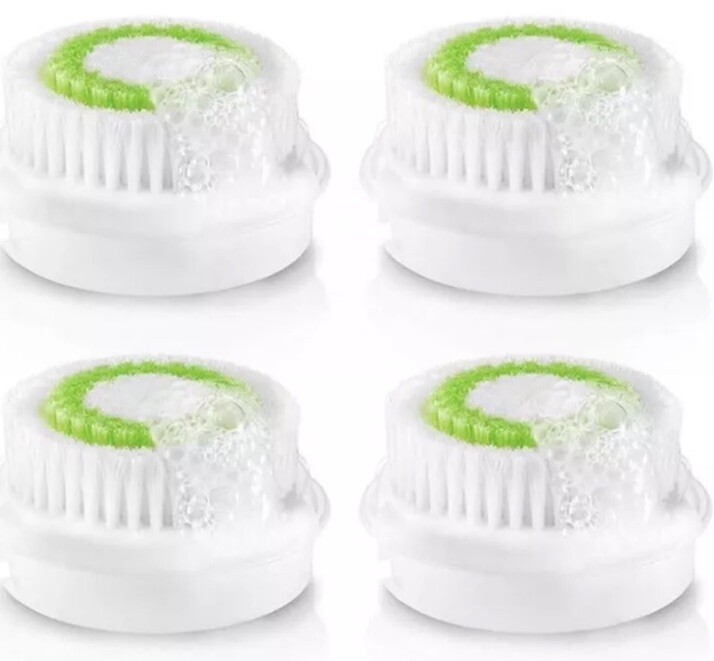 Pack of 8 Acne Prone Facial Cleansing Brush Heads for Clarisonic Mia 1 2