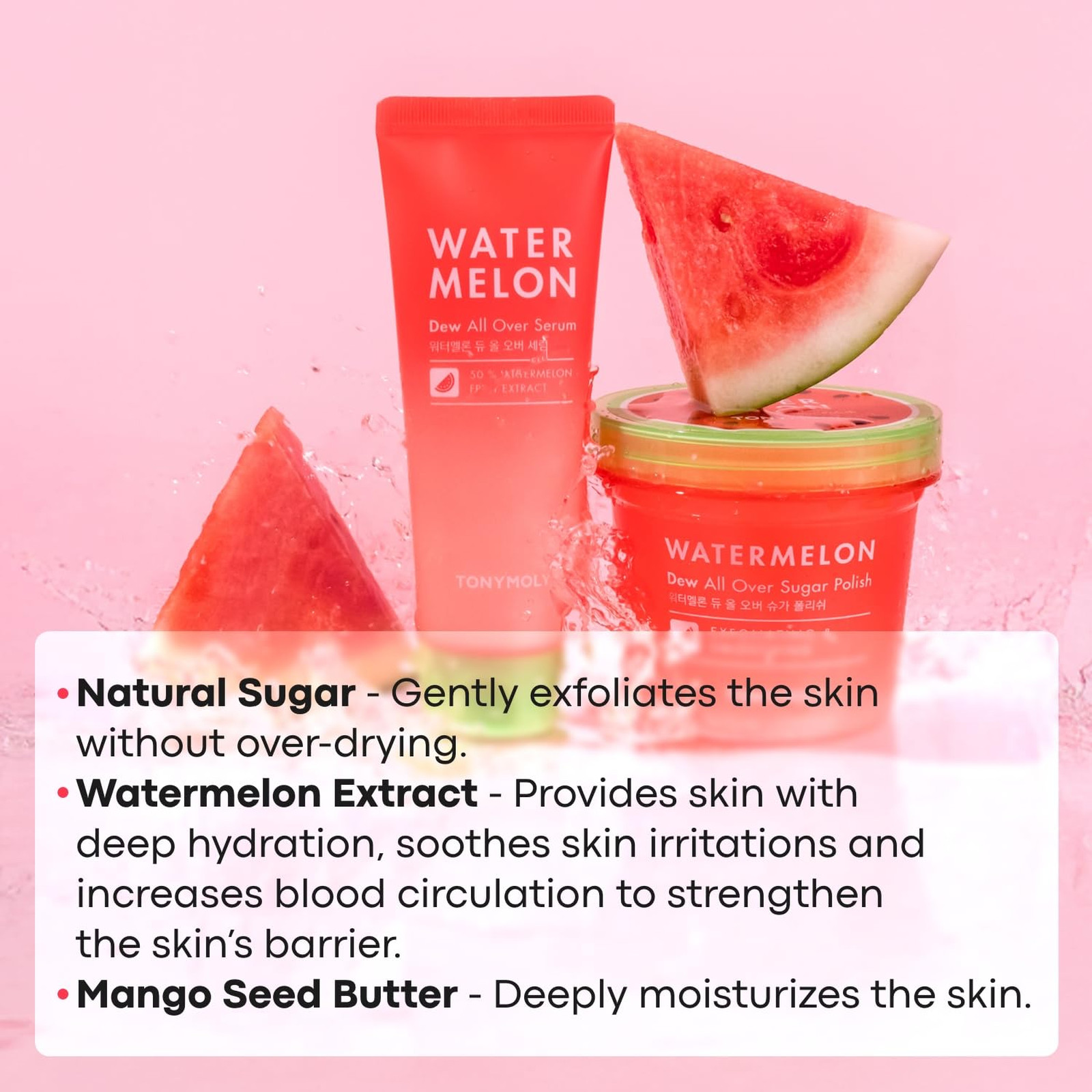 Watermelon Dew All Over Body and Face Serum Hydrating Korean Skincare with