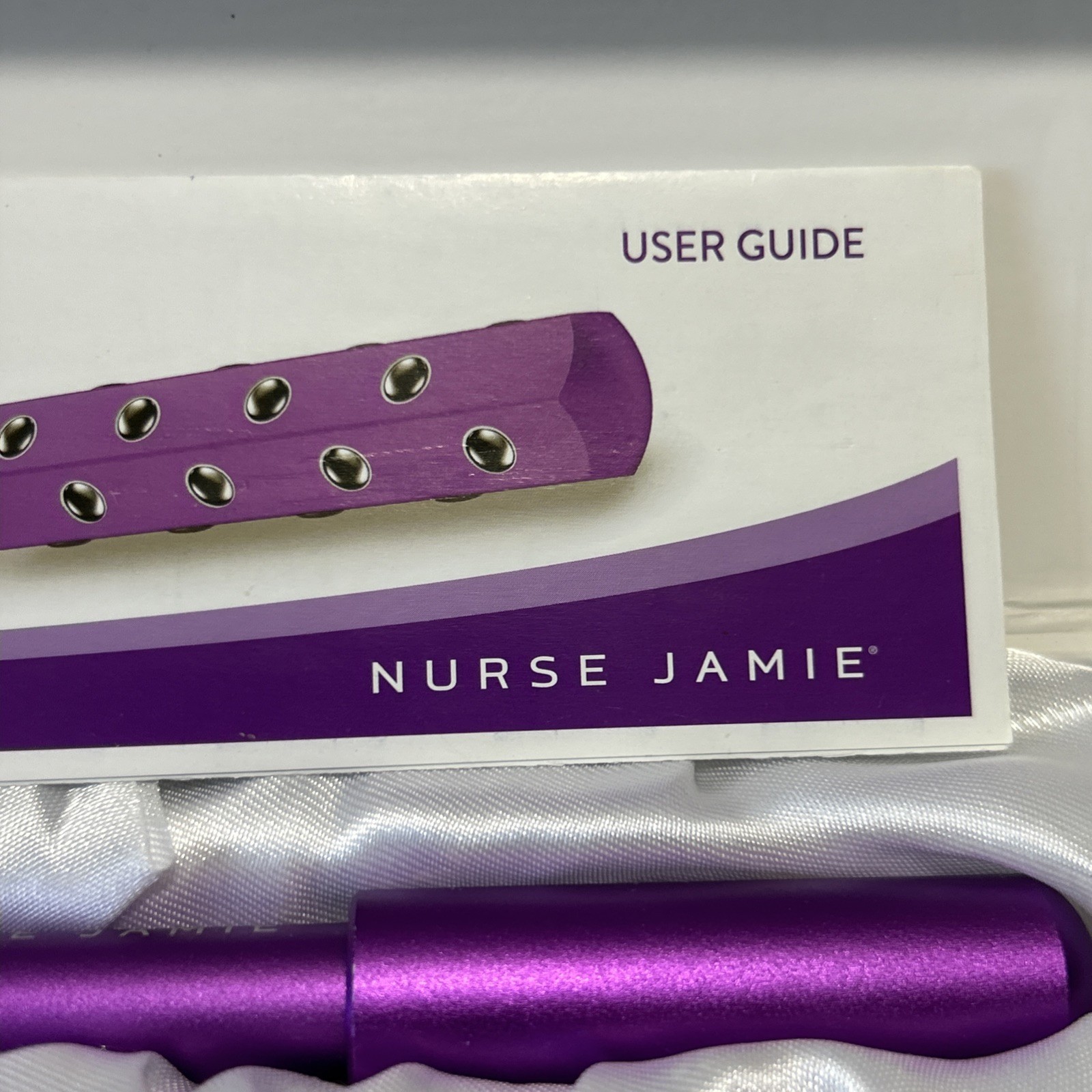 Nurse Jamie Uplift Massaging Beauty Roller “Purple” Uplift Tool 7-1/2” Aluminum