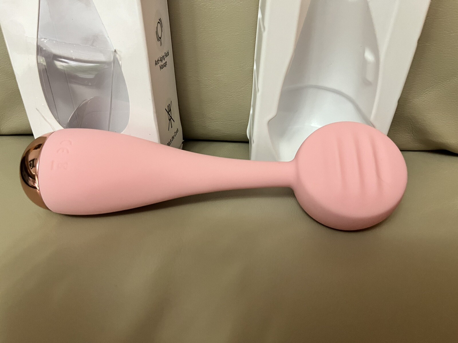 PMD Clean Smart Facial Cleansing Device Open Box Blush Pink