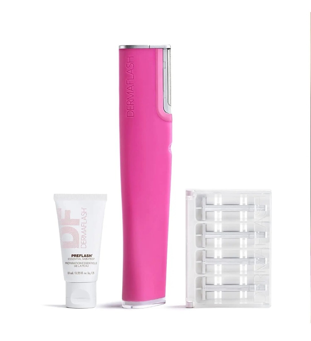 DERMAFLASH LUXE+ Device, Anti,Aging, Exfoliation, Hair Removal, and Dermaplaning