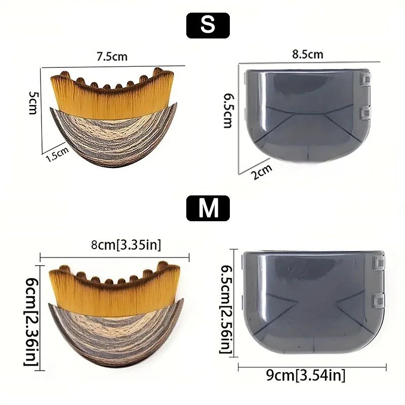 Lymphatic Contour Face Brush Design To Fit Sculpting Drainage Massager for Face
