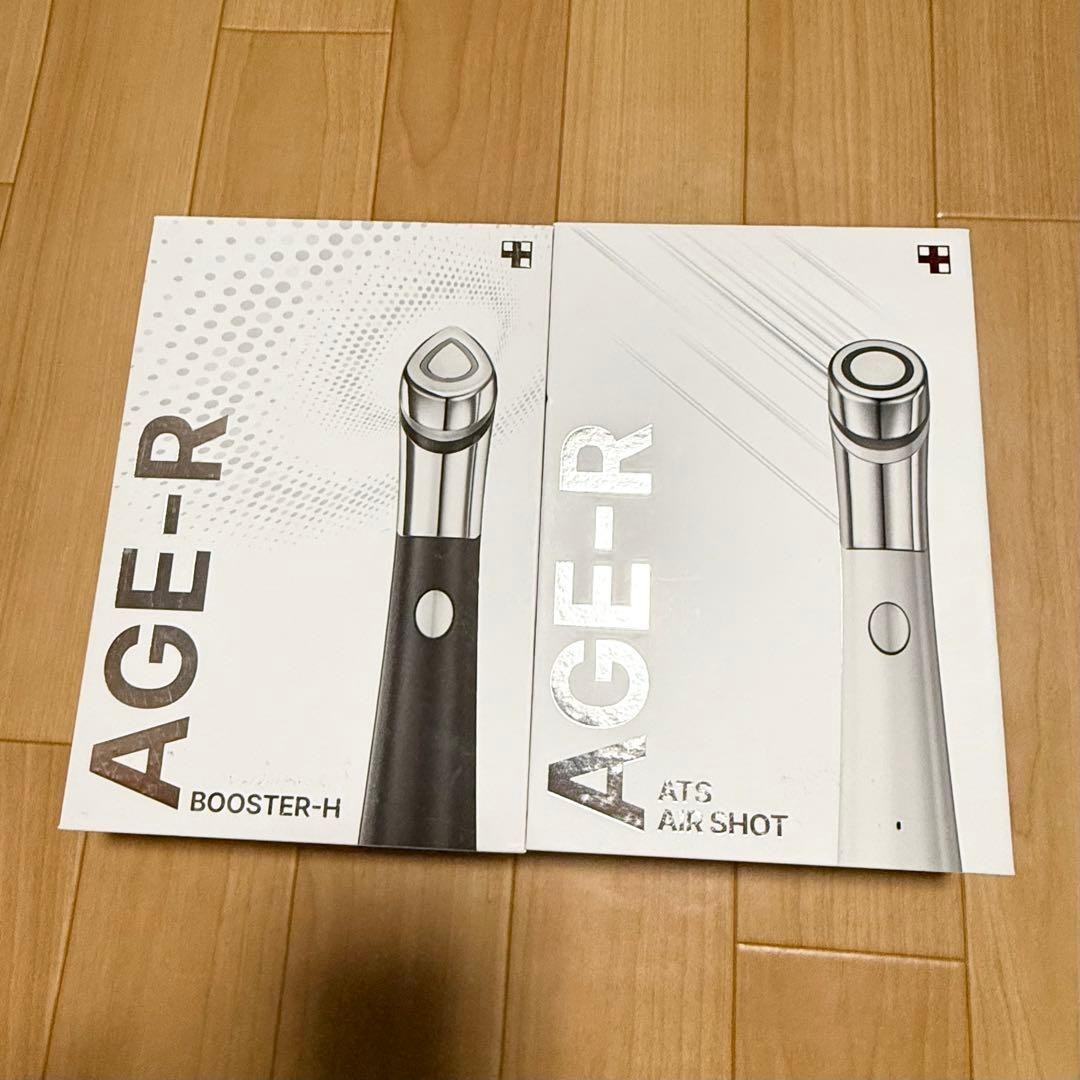 MEDICUBE AGE R ATS Air Shot Booster H Facial Beauty Device Set Tested JP