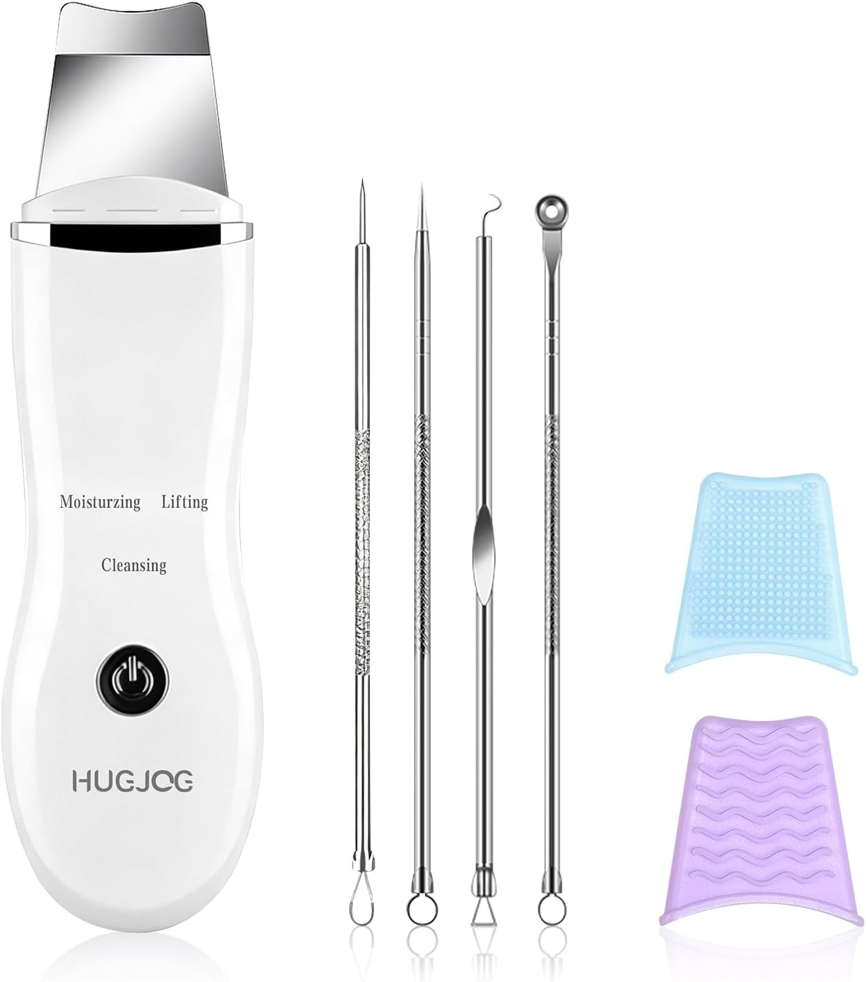 Face Blackhead Remover Tools, Deep Pore Cleaner Skin Scrubber Spatula Facial Scr
