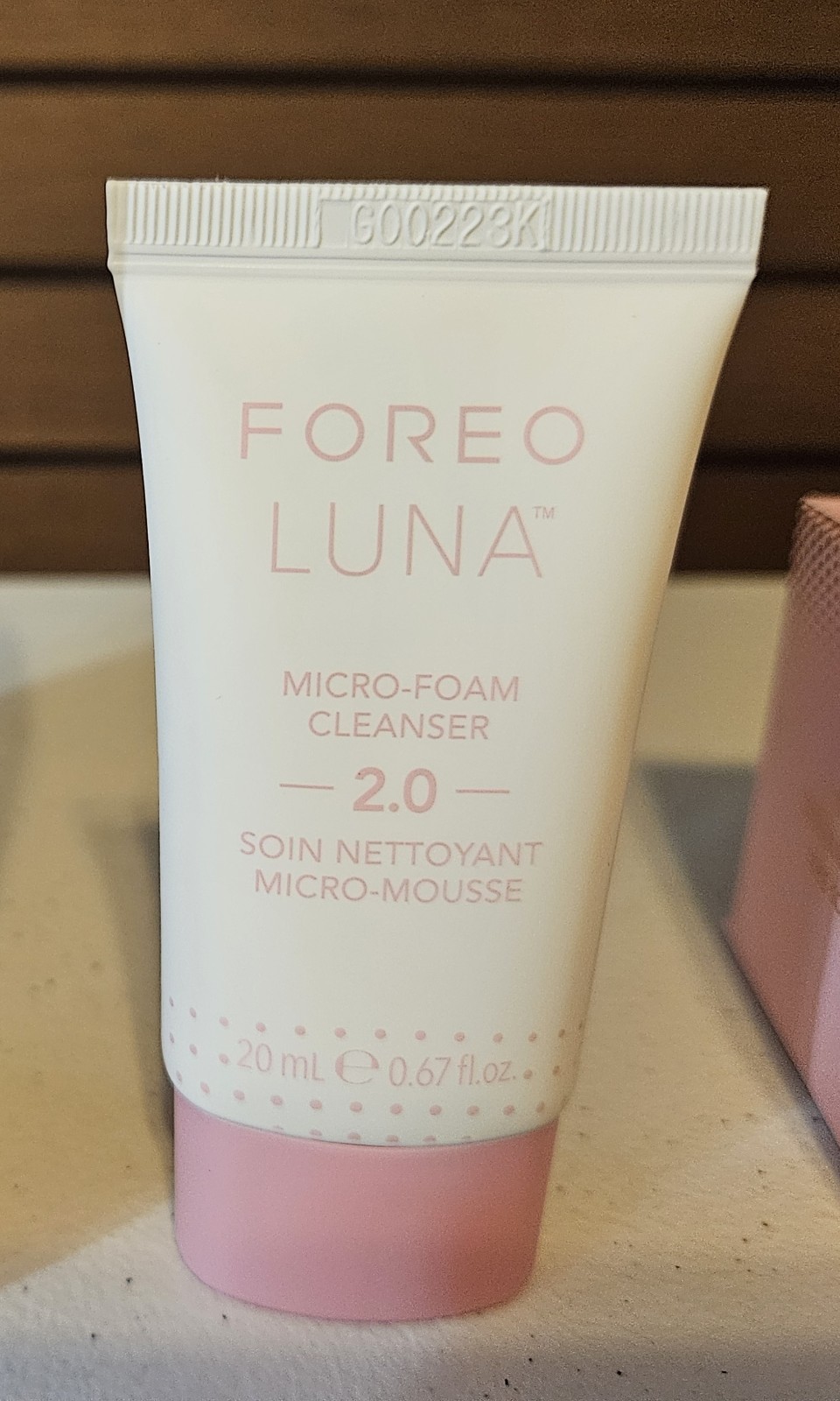 FOREO LUNA mini 3 – Premium Facial Cleansing Brush Pearl Pink bundle