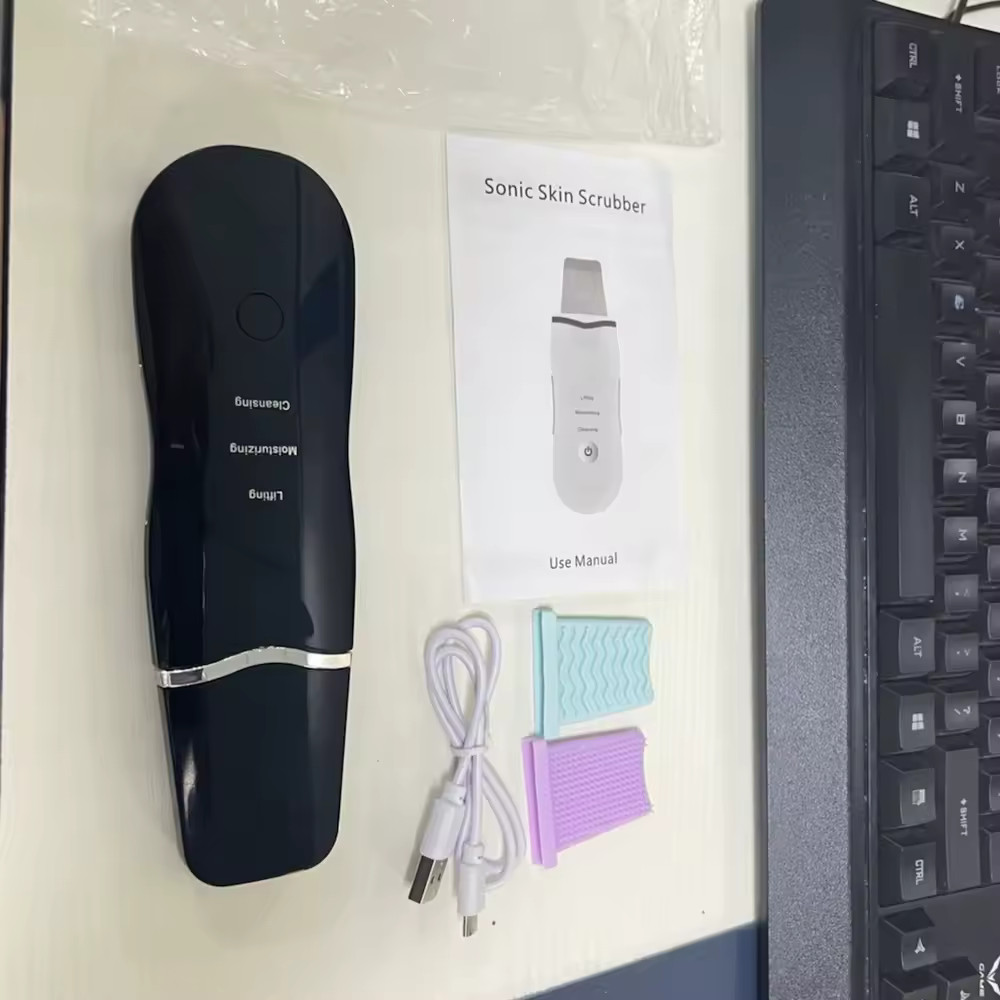 Limpiador Facial Ultrasónico Vibración Removedor Puntos Negros
