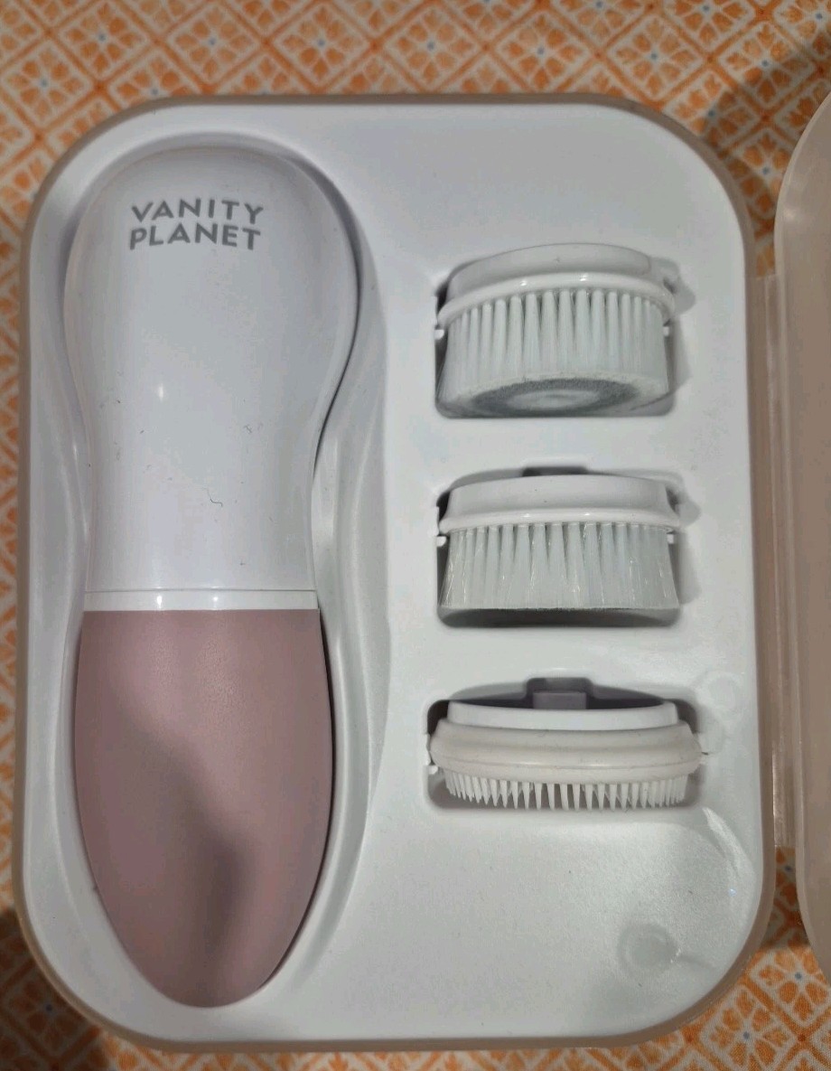 Vanity Planet Raedia Face Body Cleansing System Handheld Brush Heads Facial
