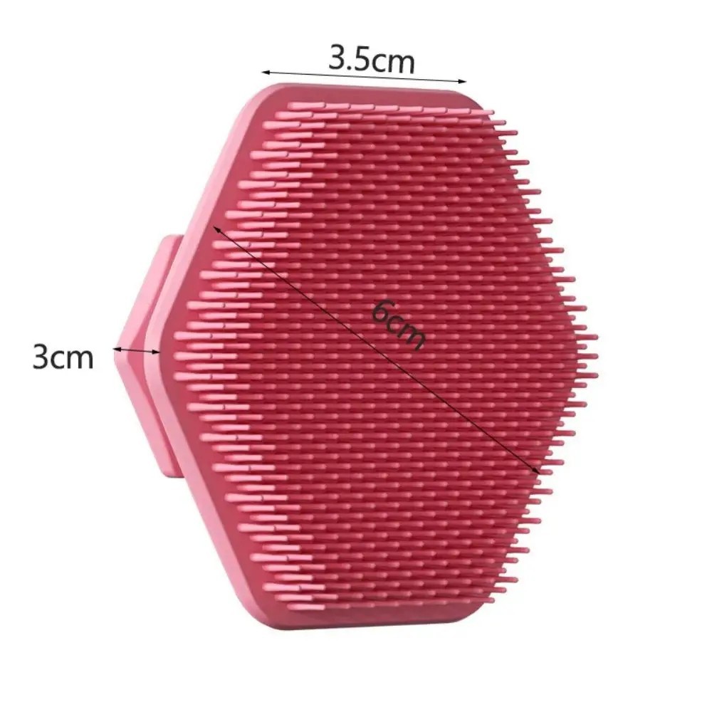 Silicone Facial Cleansing Brush Scrubber Deep Clean Exfoliating Face Massager