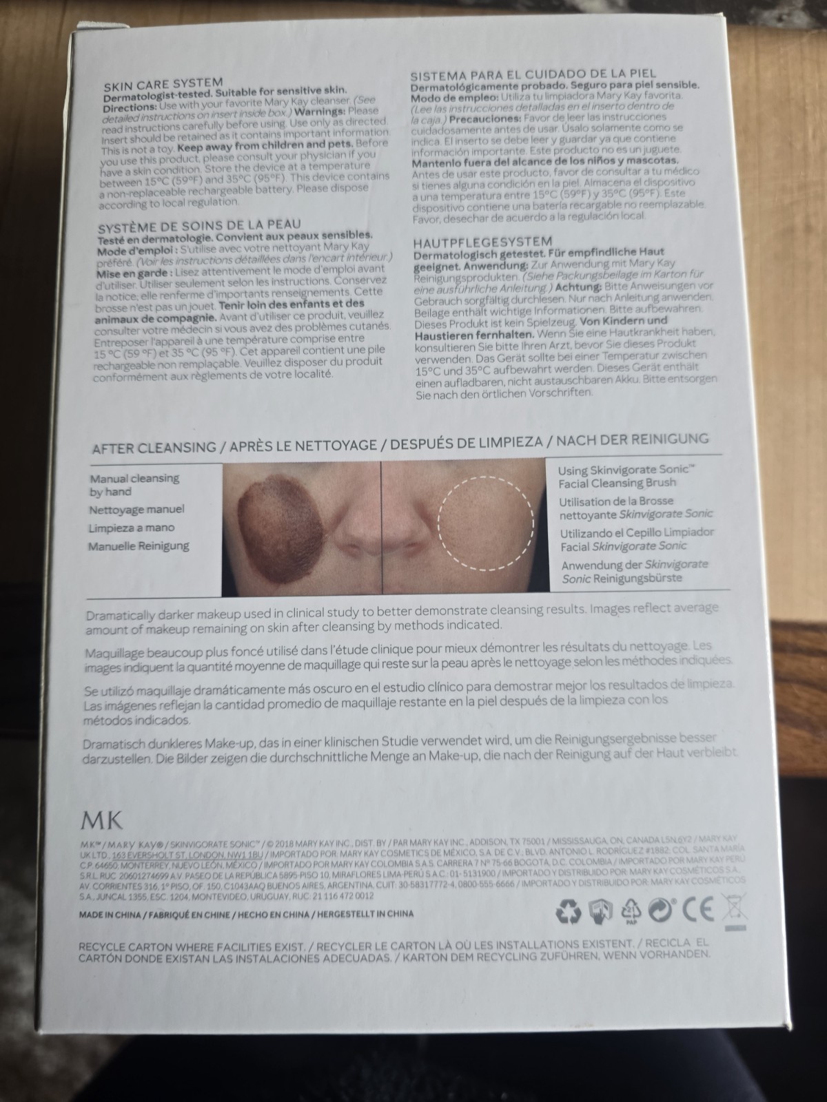 Mary Kay SKINVIGORATE Sonic Skin Care System ☆