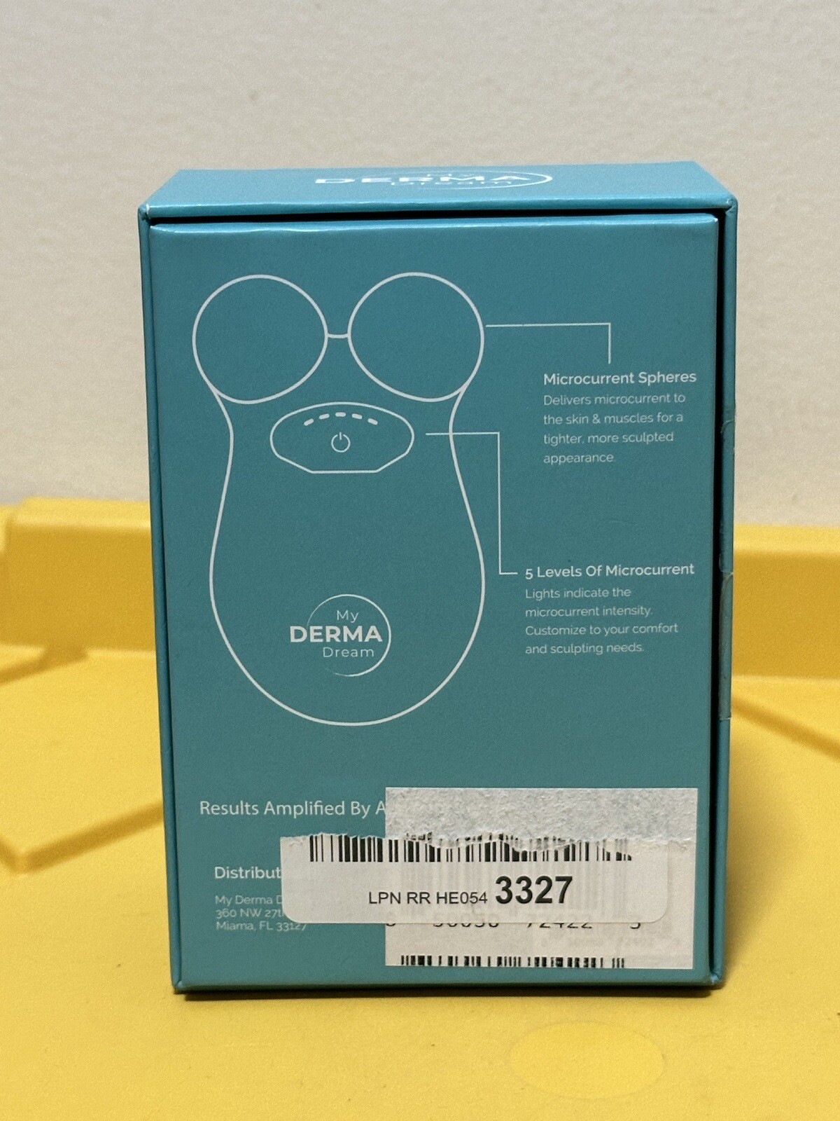My Derma Dream Face Massager Facial Lifting Skin Tightening Microsculpt