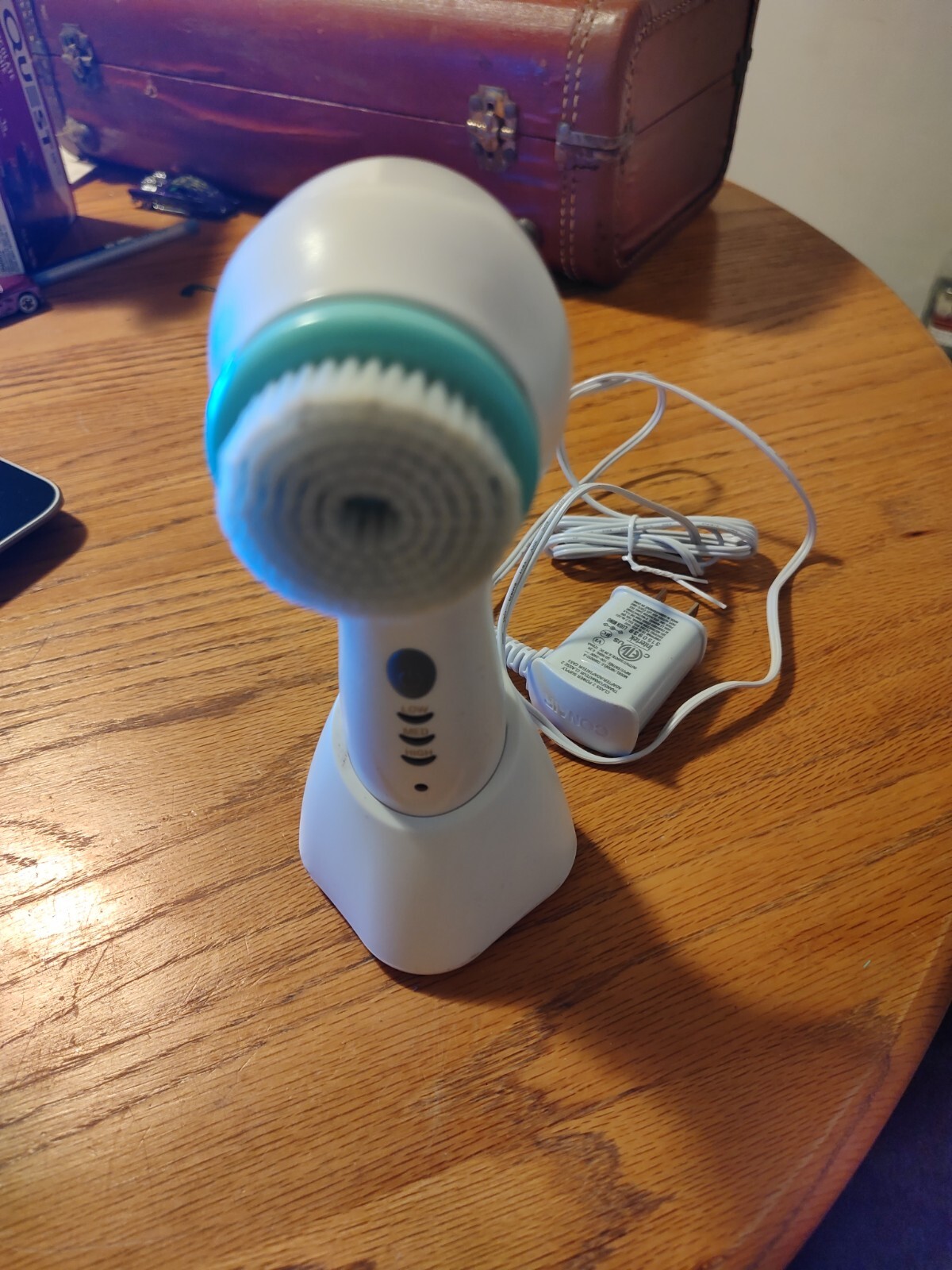 Conair True Glow Sonic Skincare Facial Cleansing Brush Rechargeable New Open Box