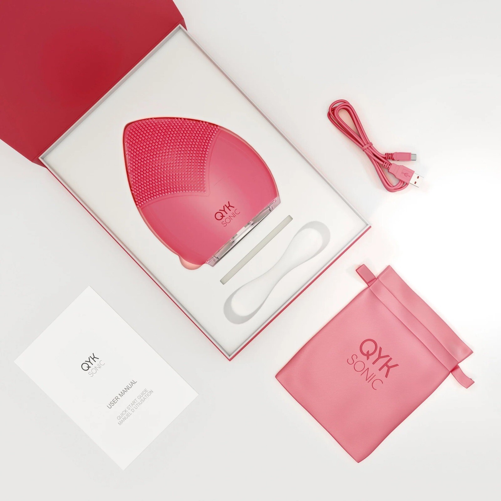 QYK Sonic ZOE Anti-Ageing Vibrating Face cleanser *CLEARANCE SALE*