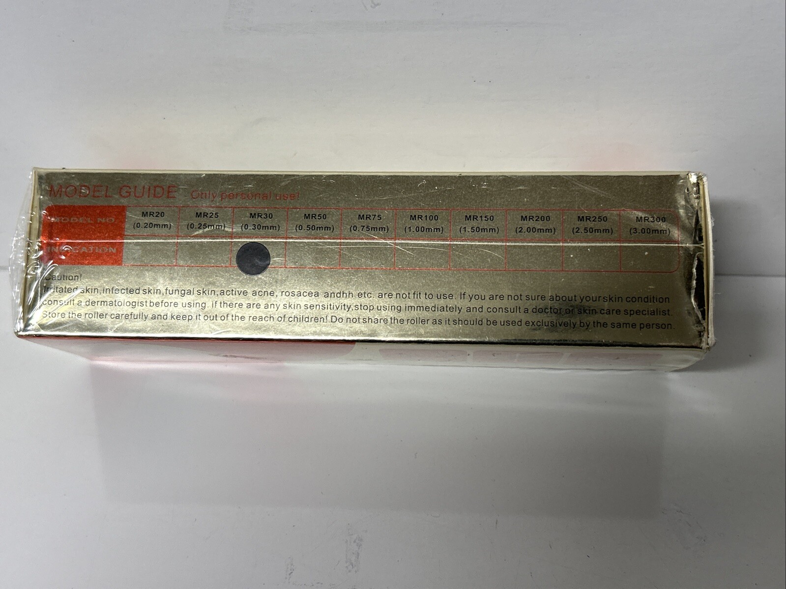 Micro Needle Roller System 540 Disk Needle MR 30 0.30 mm ROHS CE By LaVon