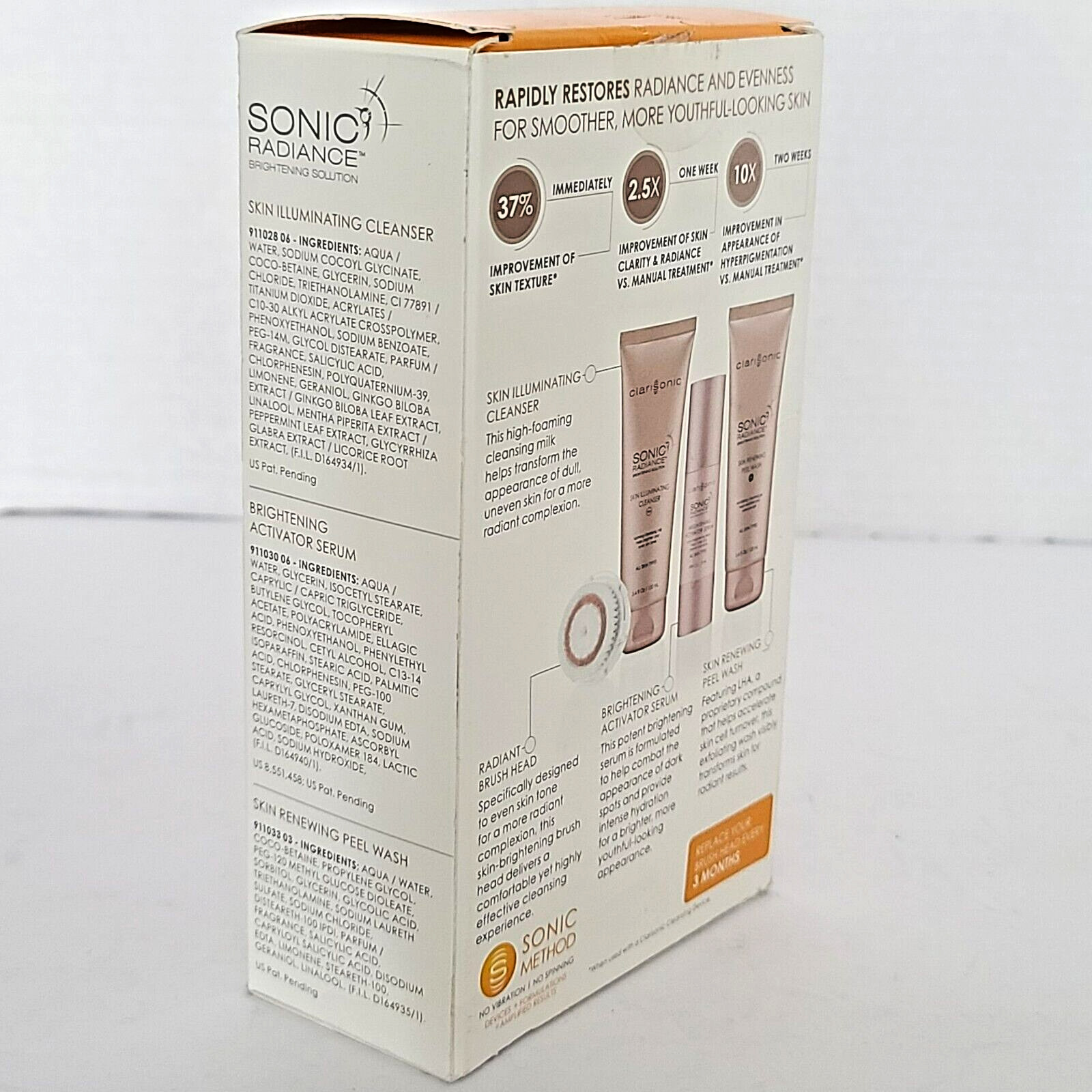 Clarisonic Sonic Radiance Brightening Solution 3 Month Replenishment Kit