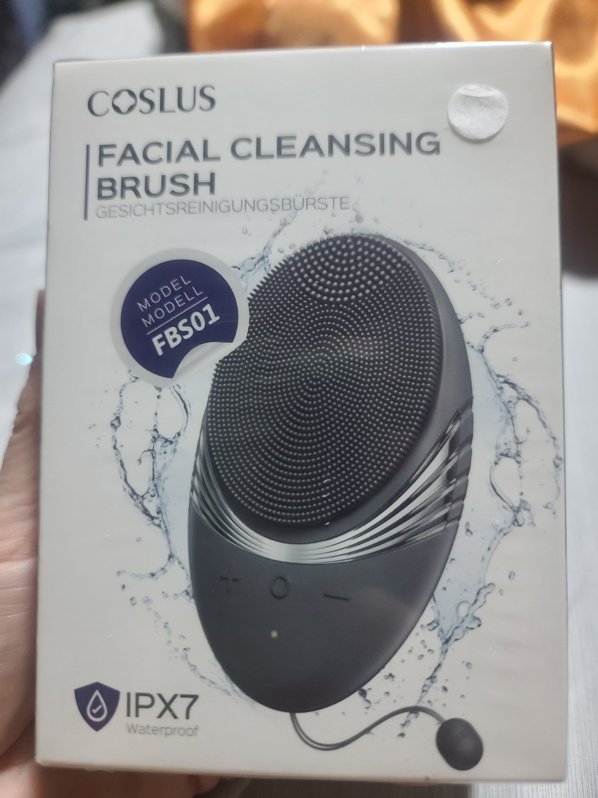 COSLUS Portable Silicone Facial Cleansing Brush Waterproof