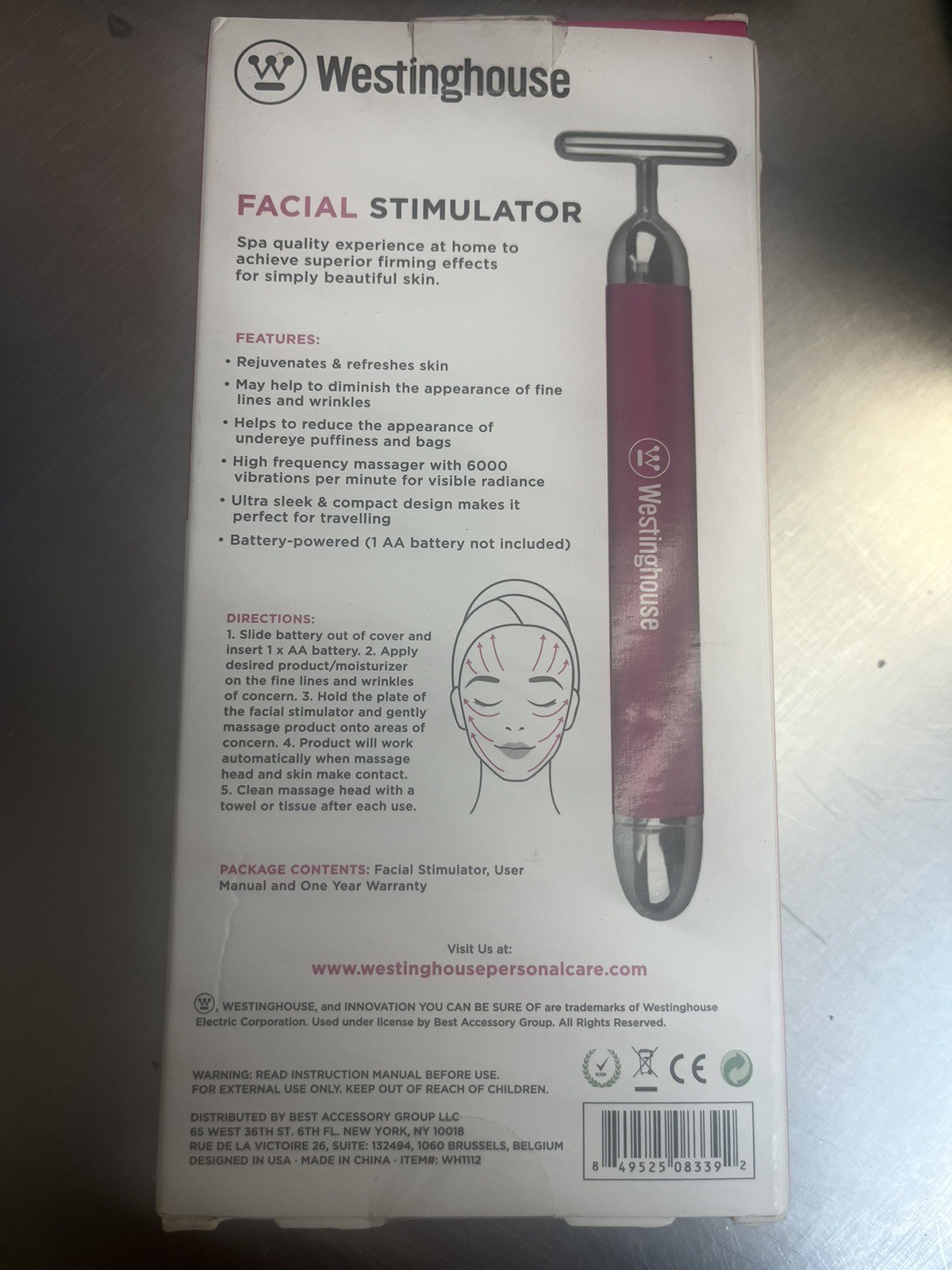 Westinghouse Facial Stimulator Lift & Tone *NEW*