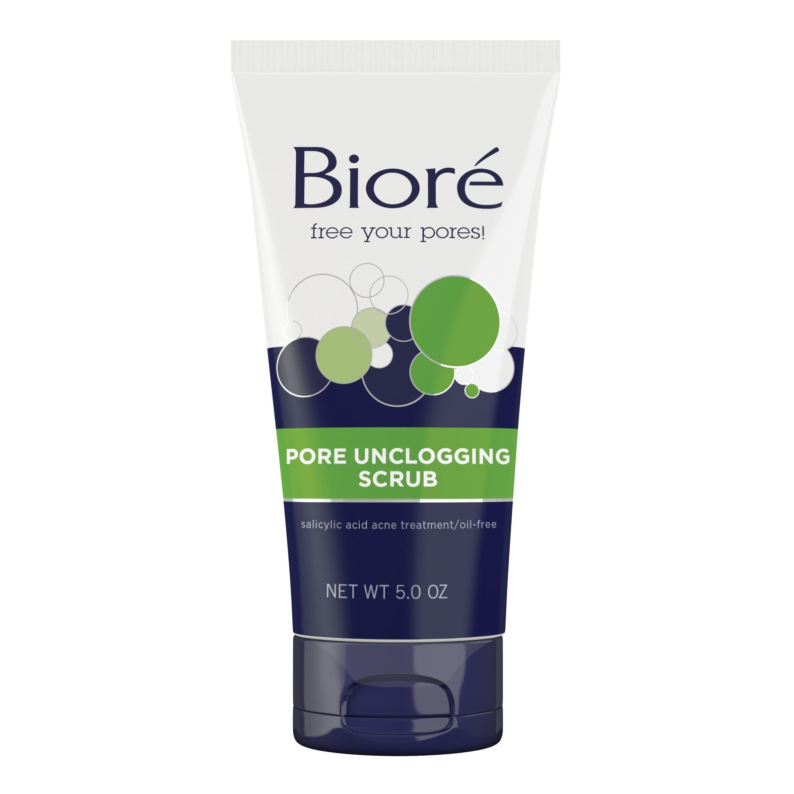Bioré Pore Unclogging Scrub, Removes Excess 5 Ounce (Pack of 1), Multicolor