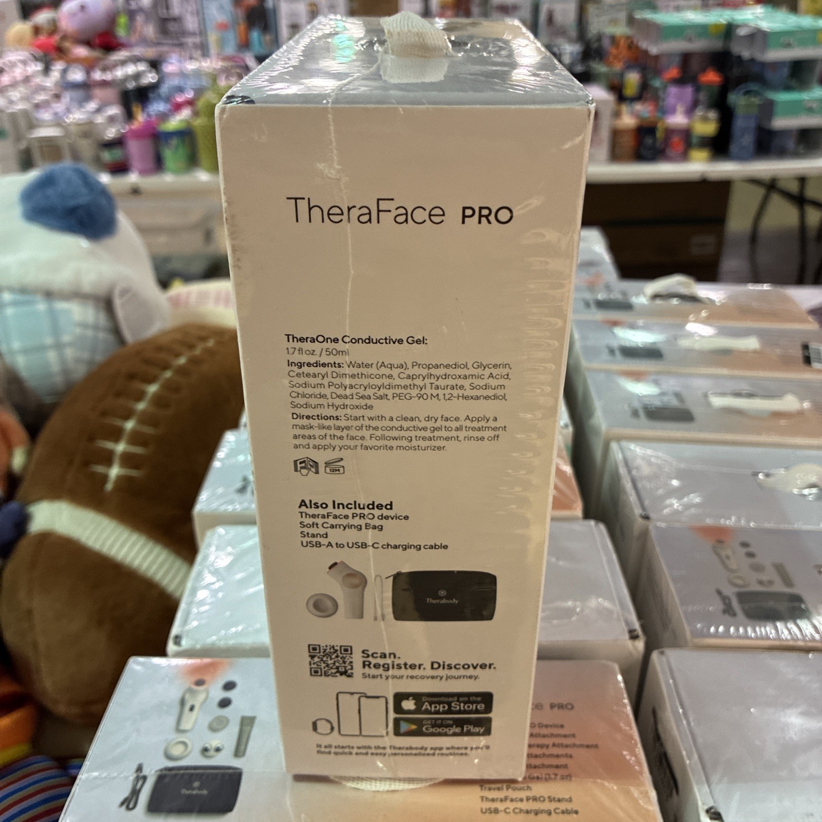 Therabody TheraFace Pro Microcurrent Facial Device White – Brand New! FAST S&H!!