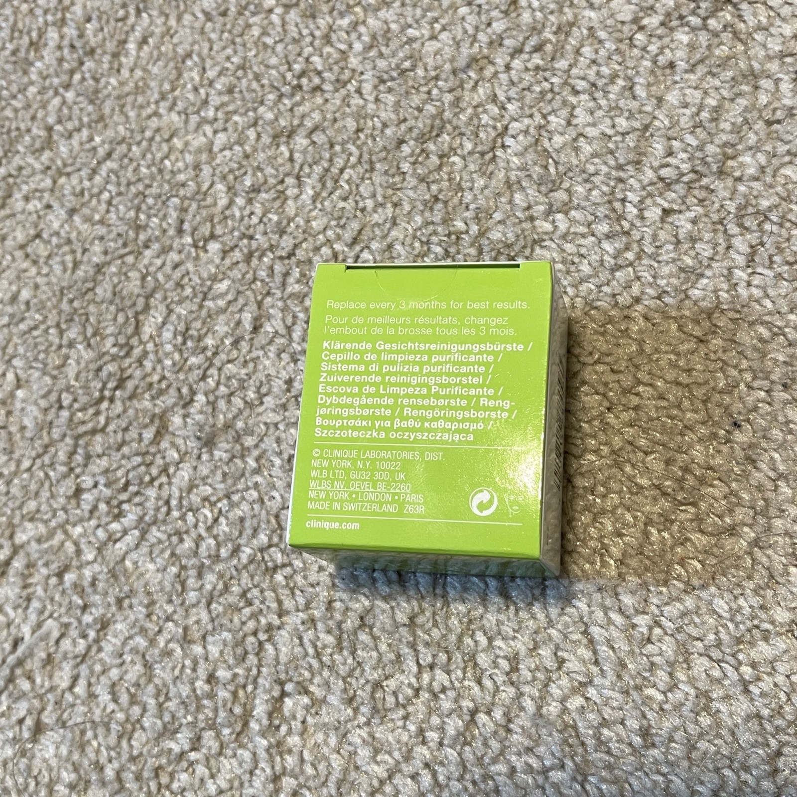 NEW RARE Clinique Sonic System Purifying Cleansing Brush Head Refill NIB