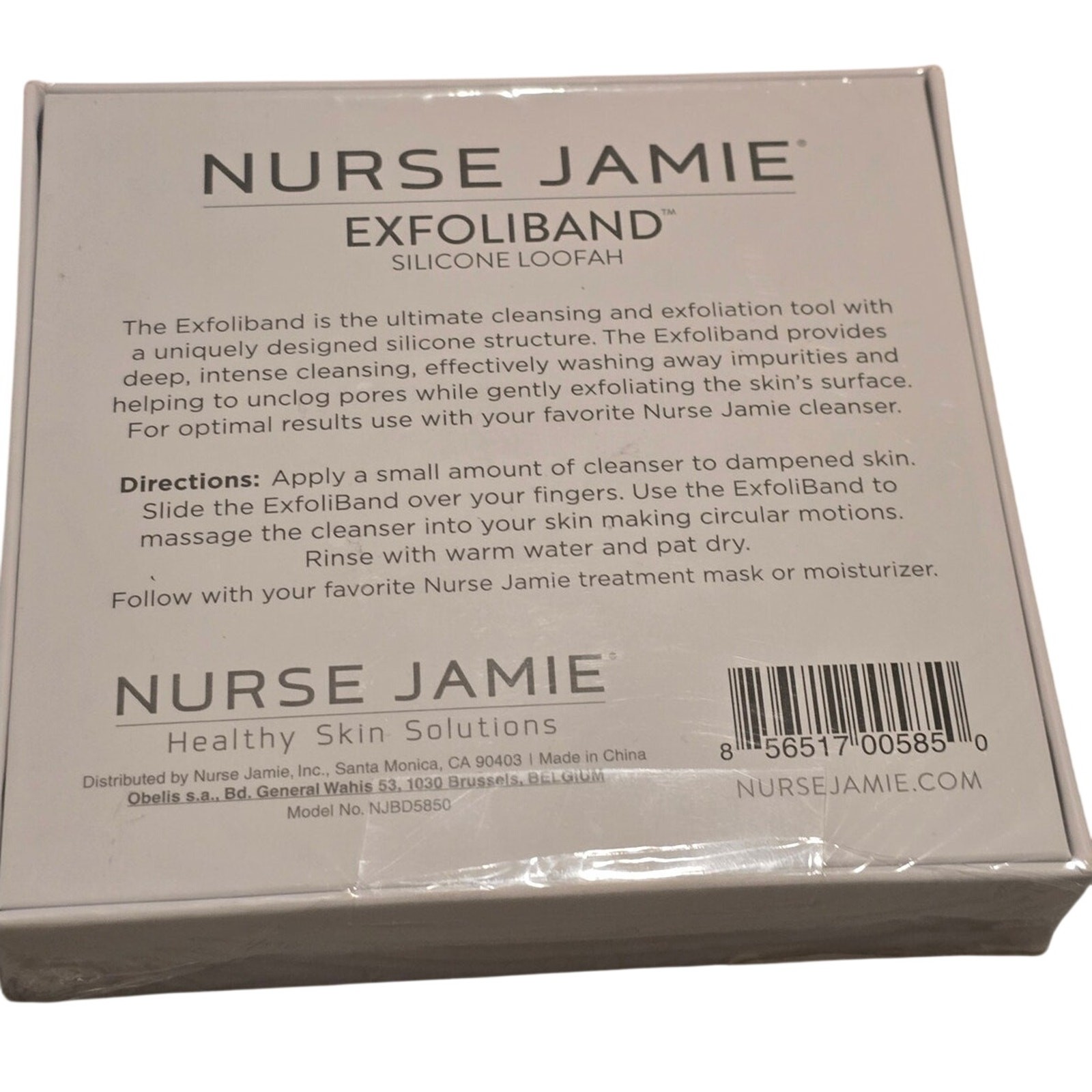 Nurse Jamie Exfoliband Silicone Loofah New in Box