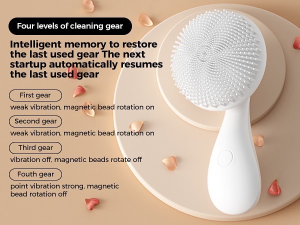 Magnetic Beads Silicone Cleansing Instrument
