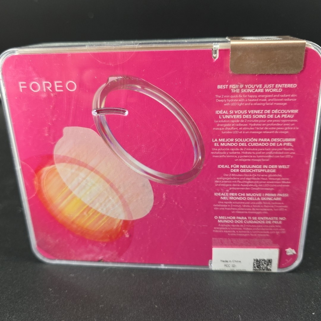FOREO UFO 3 mini Deep Hydration Pink Facial Massager Skincare Tool Device (EBE)