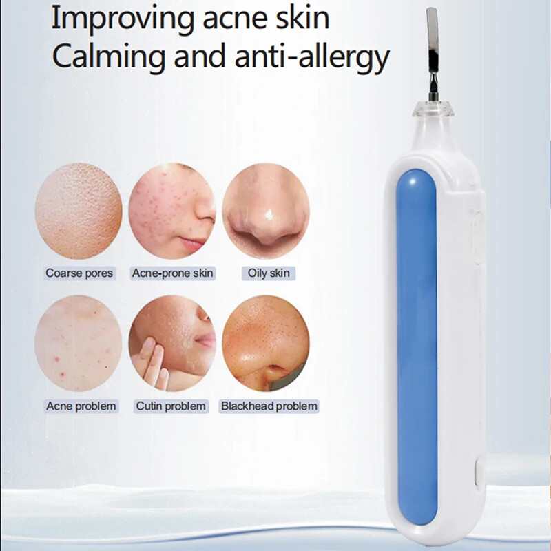 Cleaner Pore Deep Cleansing Blackhead Remover Facial Scrubber Face Peeling Tool