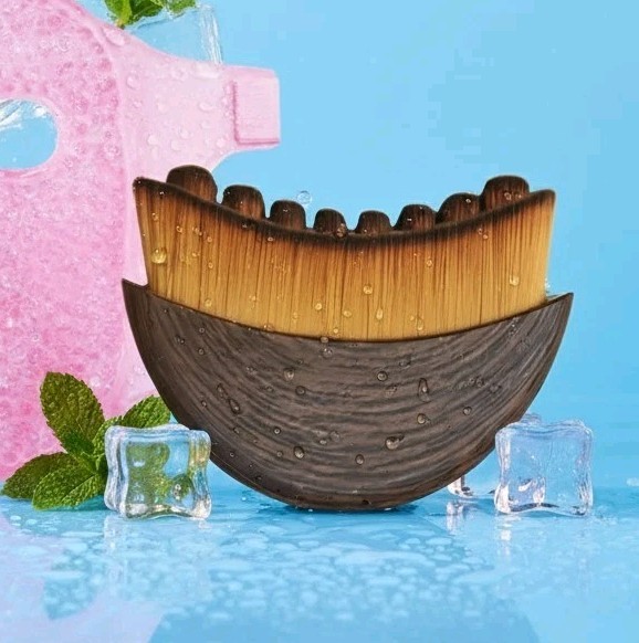 New Lymphatic Contour Face Brush, Dry Brushing Face Brush, Lymphatic Drainage Ma