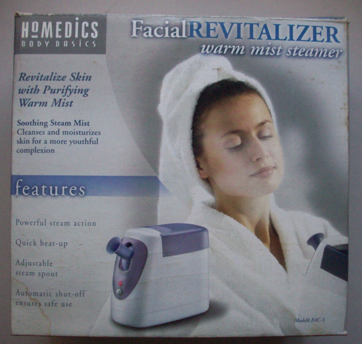 HoMedics Facial Revitalizer Model FAC-3