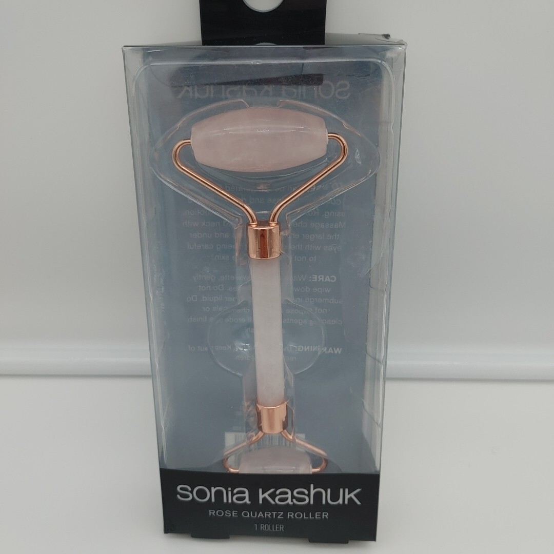 Sonia Kashuk Rose Quartz Facial Roller. New Open Box.