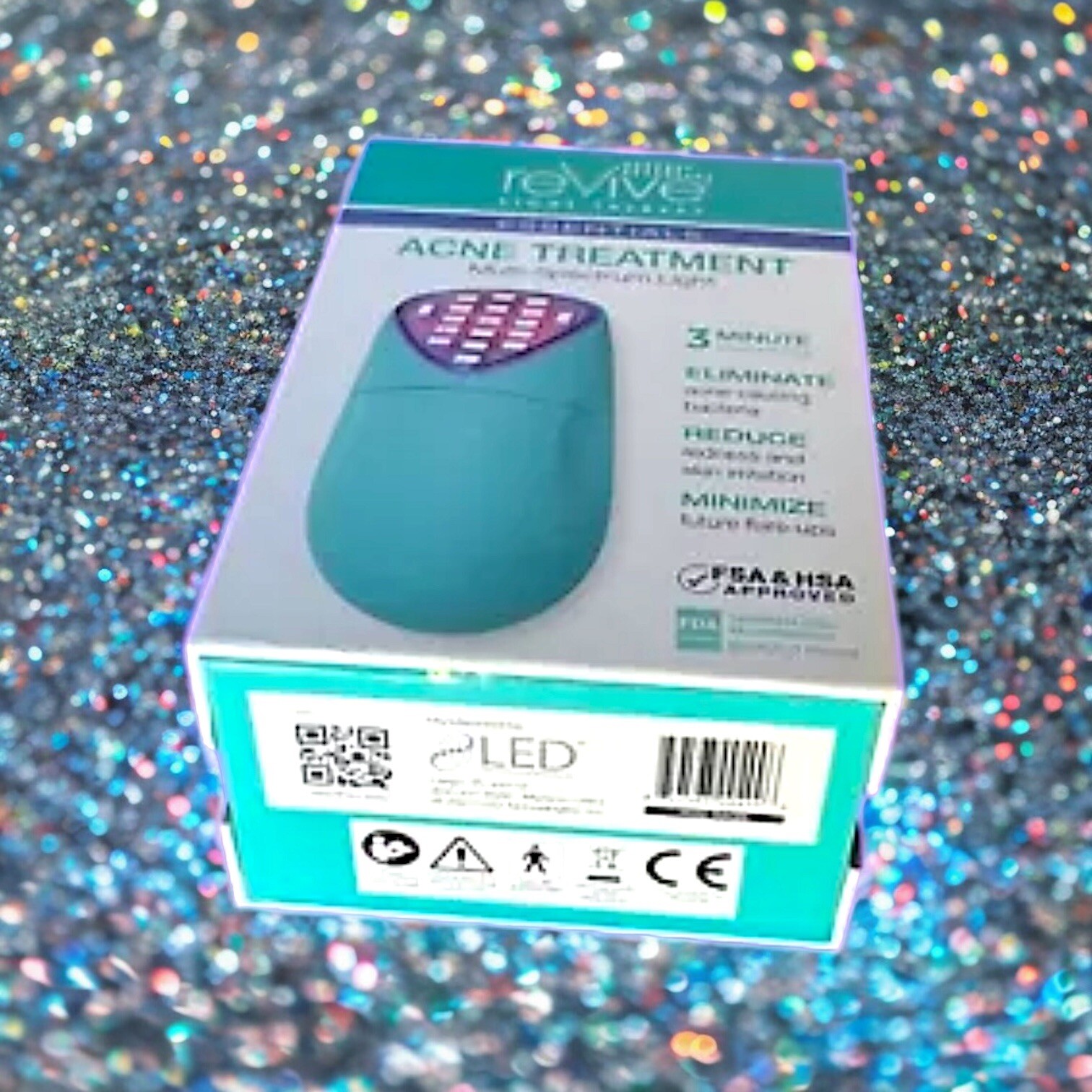 Revive Light Therapy Essentials For Acne Treatment Brand New In Box