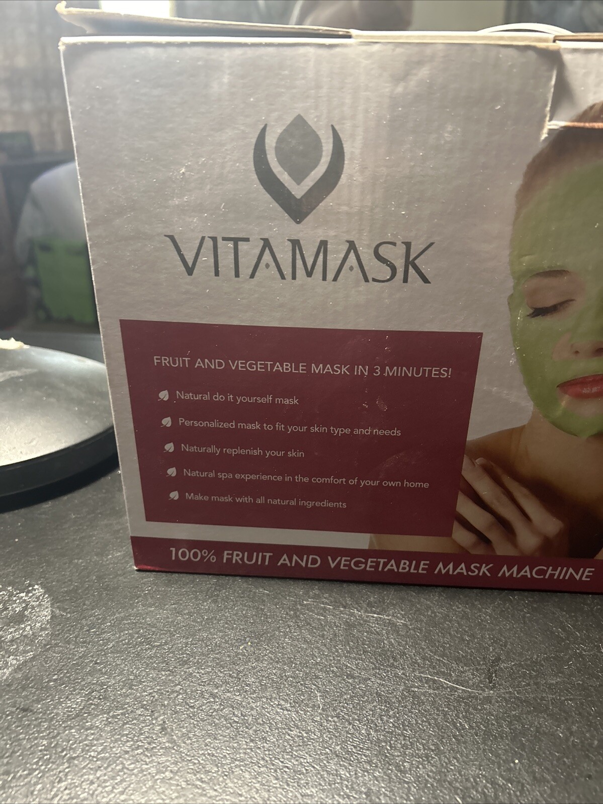 Vitamask Fruit Mask Machine – 100% Fruit & Vegetable Mask Machine -NEW
