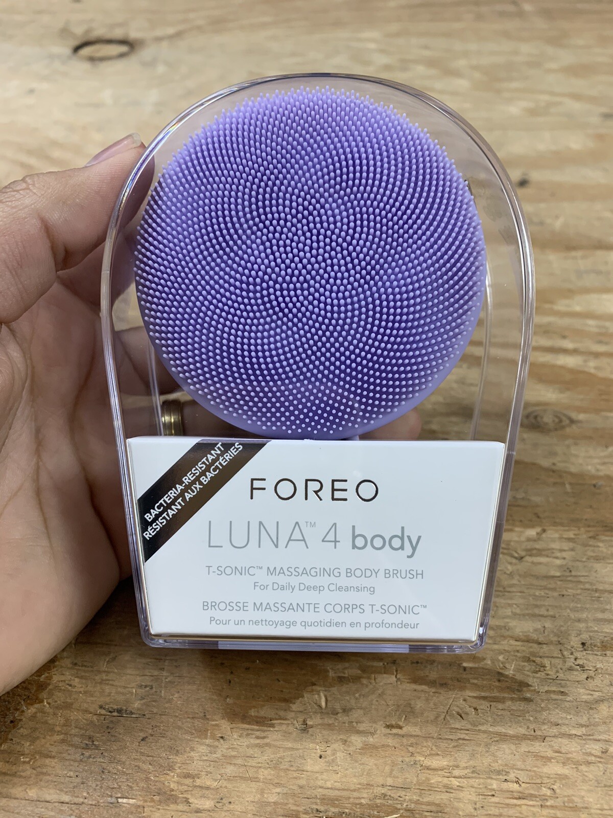 FOREO LUNA for Body Bath Brush – Lavender