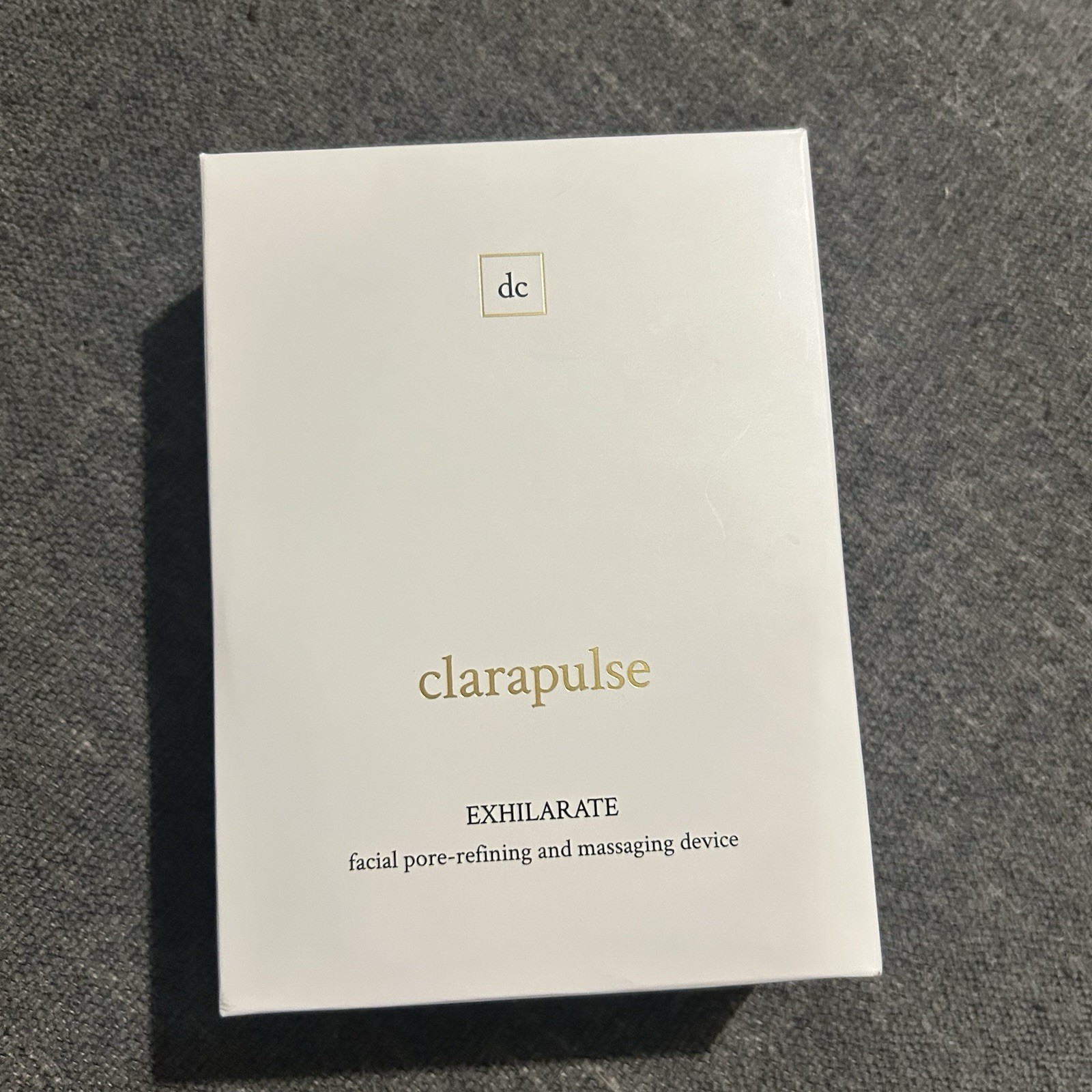 Dermaclara Clarapulse exhilarate facial Pore Refining massaging device New