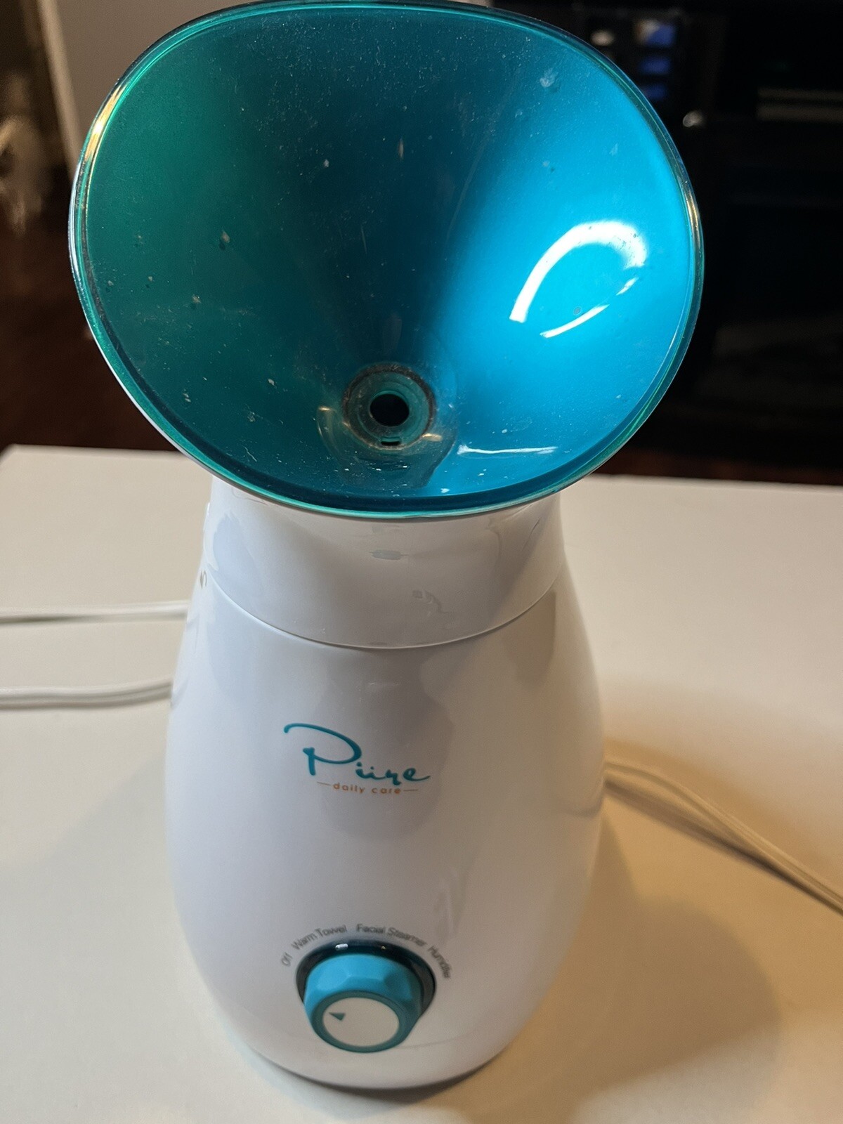 Pure Daily Care Nano Steamer Large 3-in-1 Nano Ionic Facial Steamer
