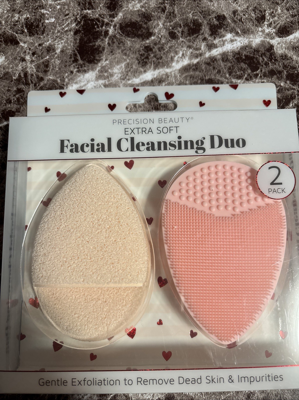Precision Beauty soft facial cleansing duo