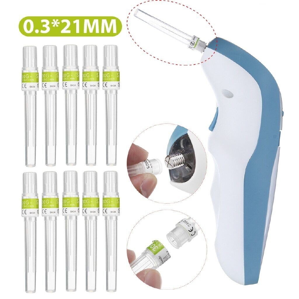30G 21mm Tips for PAA Plasma Ozone Fibroblast Pen Face Eyelid Lift Spot Removal